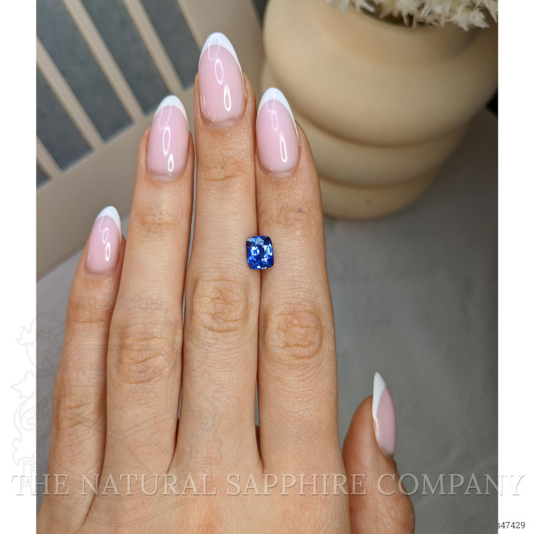2.12 Ct. Blue Sapphire from Ceylon (Sri Lanka)