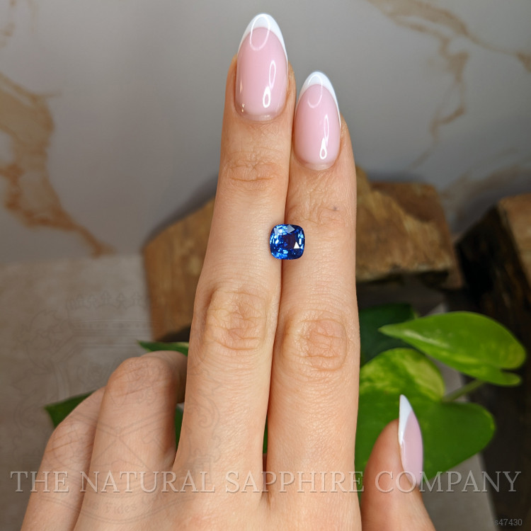 2.31 Ct. Blue Sapphire from Ceylon (Sri Lanka)