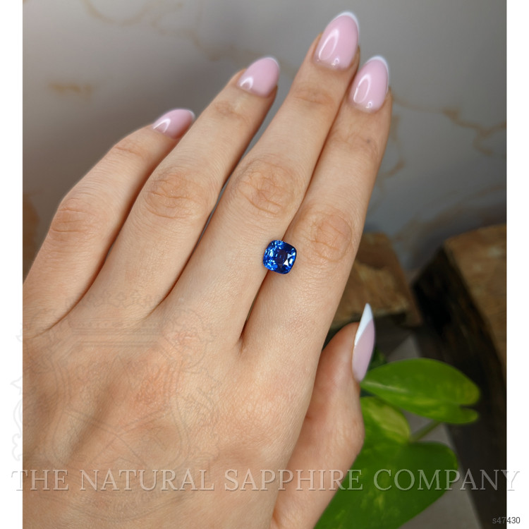 2.31 Ct. Blue Sapphire from Ceylon (Sri Lanka)