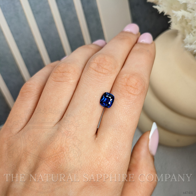 2.44 Ct. Blue Sapphire from Ceylon (Sri Lanka)