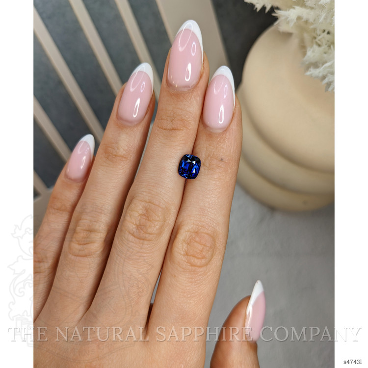 2.44 Ct. Blue Sapphire from Ceylon (Sri Lanka)