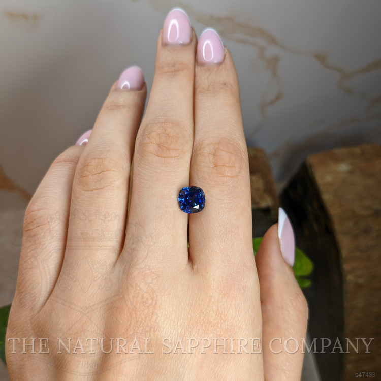 3.28 Ct. Blue Sapphire from Ethiopia