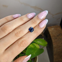 3.28 Ct. Blue Sapphire from Ethiopia Life Style