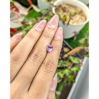 2.03 Ct. Purplish Pink Sapphire from Ceylon (Sri Lanka) Life Style