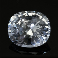 8.02 Ct. White Sapphire from Ceylon (Sri Lanka) Video