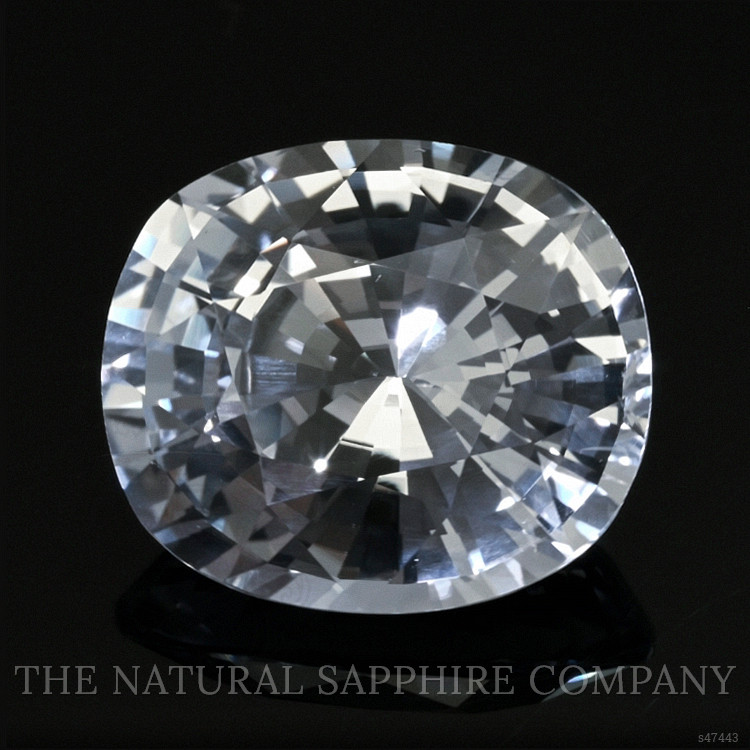 8.02 Ct. White Sapphire from Ceylon (Sri Lanka)
