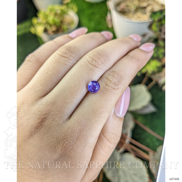 2.06 Ct. Pinkish Purple Sapphire from Ceylon (Sri Lanka)
