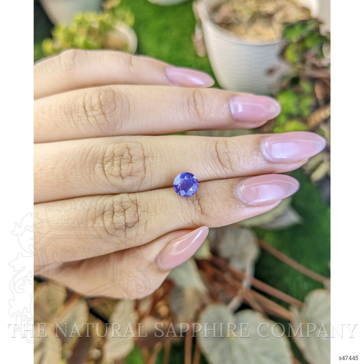 2.06 Ct. Pinkish Purple Sapphire from Ceylon (Sri Lanka)