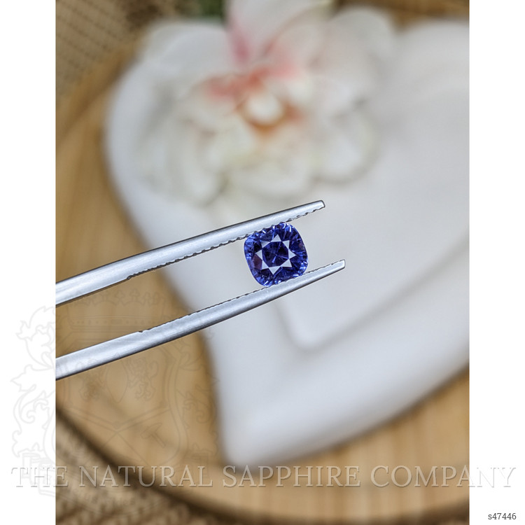 1.21 Ct. Bluish Purple Sapphire from Ceylon (Sri Lanka)