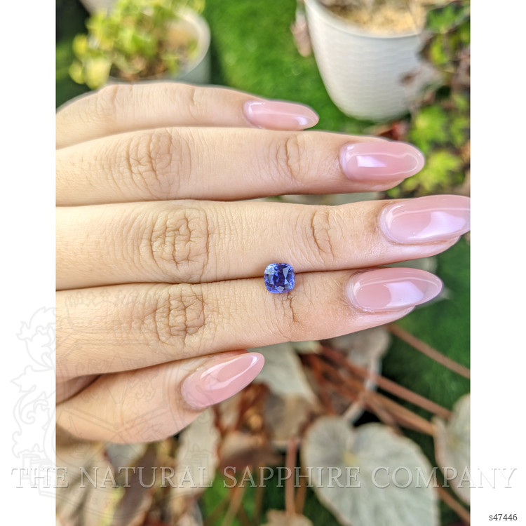 1.21 Ct. Bluish Purple Sapphire from Ceylon (Sri Lanka)