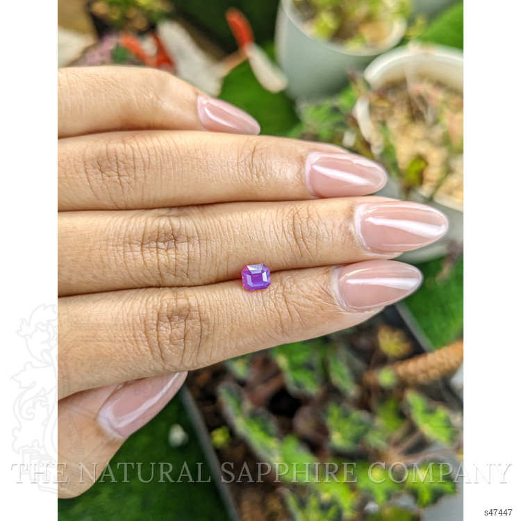 1.12 Ct. Pinkish Purple Sapphire from Ceylon (Sri Lanka)