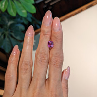 2.51 Ct. Pink Sapphire from Madagascar Life Style