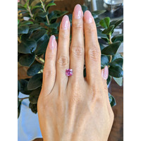 2.51 Ct. Pink Sapphire from Madagascar Life Style