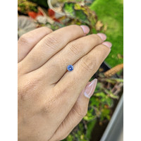0.53 Ct. Blue Sapphire from Ceylon (Sri Lanka) Life Style