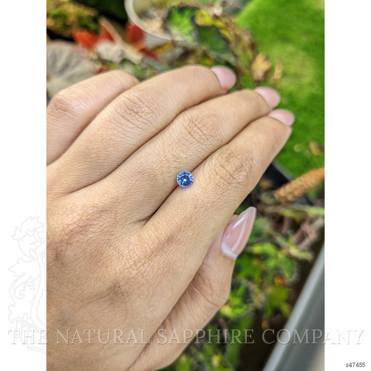 0.53 Ct. Blue Sapphire from Ceylon (Sri Lanka)