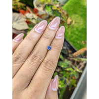 0.53 Ct. Blue Sapphire from Ceylon (Sri Lanka) Life Style