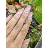 0.55 Ct. Blue Sapphire from Ceylon (Sri Lanka) Life Style