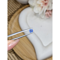 0.30 Ct. Purplish Blue Sapphire from Ceylon (Sri Lanka) Life Style