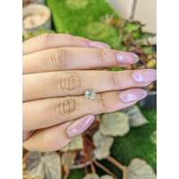 1.03 Ct. Greenish Yellow Sapphire from Ceylon (Sri Lanka) Life Style