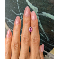 1.92 Ct. Pink Sapphire from Ceylon (Sri Lanka) Life Style