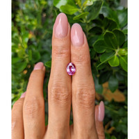 1.92 Ct. Pink Sapphire from Ceylon (Sri Lanka) Life Style