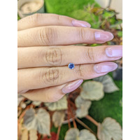 0.43 Ct. Blue Sapphire from Ceylon (Sri Lanka) Life Style