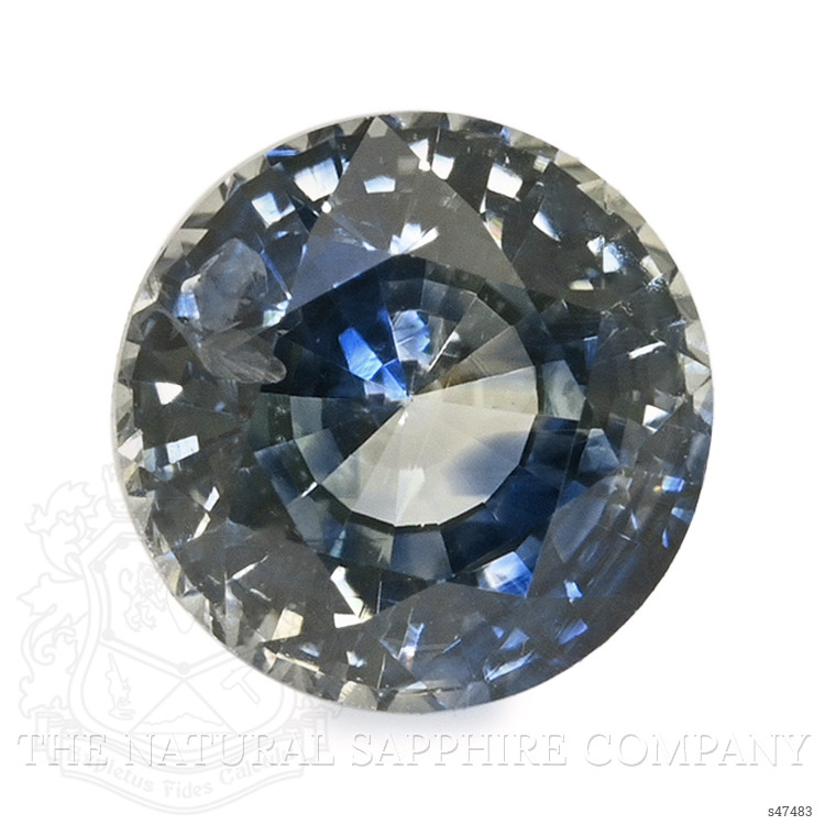 0.74 Ct. Bi Color / Parti Sapphire from Ceylon (Sri Lanka)
