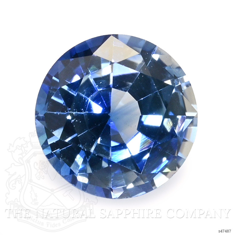 0.40 Ct. Blue Sapphire from Ceylon (Sri Lanka)