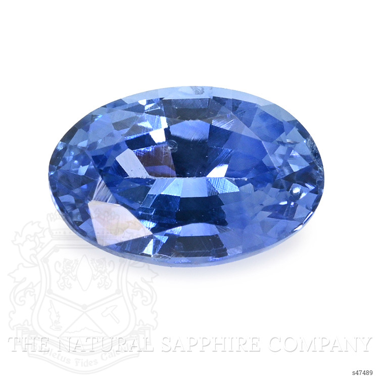0.68 Ct. Blue Sapphire from Ceylon (Sri Lanka)