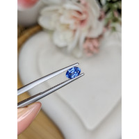 0.68 Ct. Blue Sapphire from Ceylon (Sri Lanka) Life Style