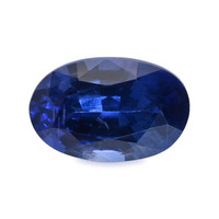 0.58 Ct.Tw. Oval Sapphire