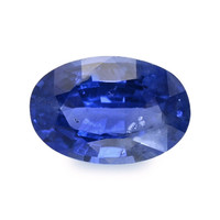 0.61 Ct.Tw. Oval Sapphire
