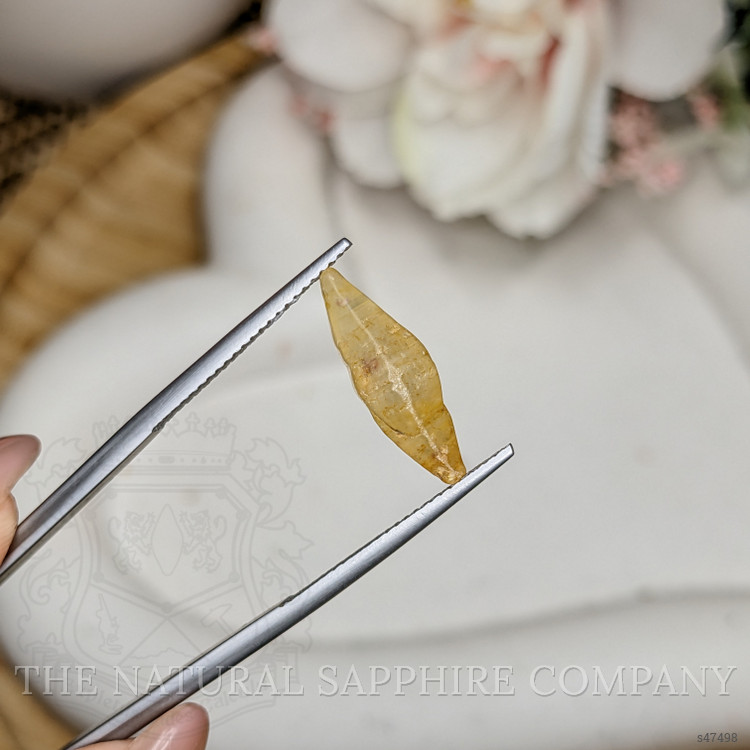 5.76 Ct. Yellow Sapphire from Ceylon (Sri Lanka)