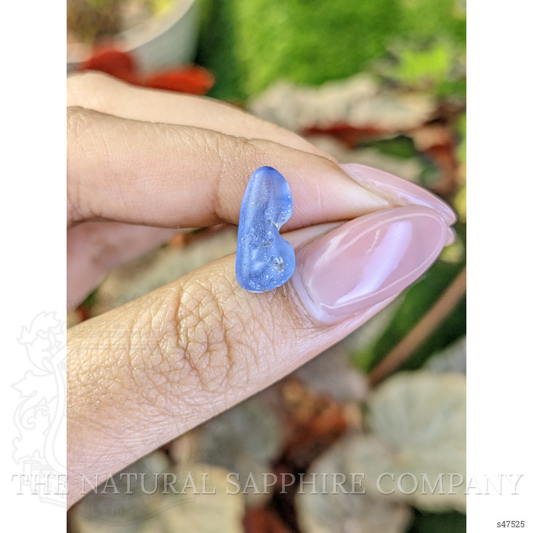 7.01 Ct. Blue Sapphire from Ceylon (Sri Lanka)