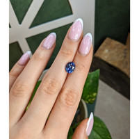 4.04 Ct. Blue Sapphire from Ceylon (Sri Lanka) Life Style