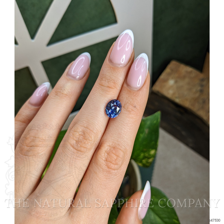 4.04 Ct. Blue Sapphire from Ceylon (Sri Lanka)