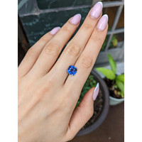 5.03 Ct. Blue Sapphire from Ceylon (Sri Lanka) Life Style