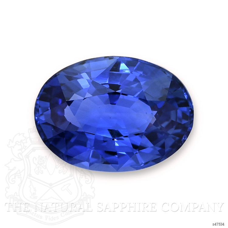3.16 Ct. Blue Sapphire from Ceylon (Sri Lanka)