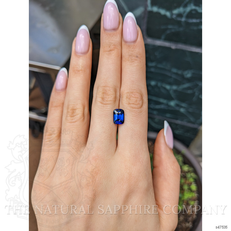 3.52 Ct. Blue Sapphire from Ceylon (Sri Lanka)