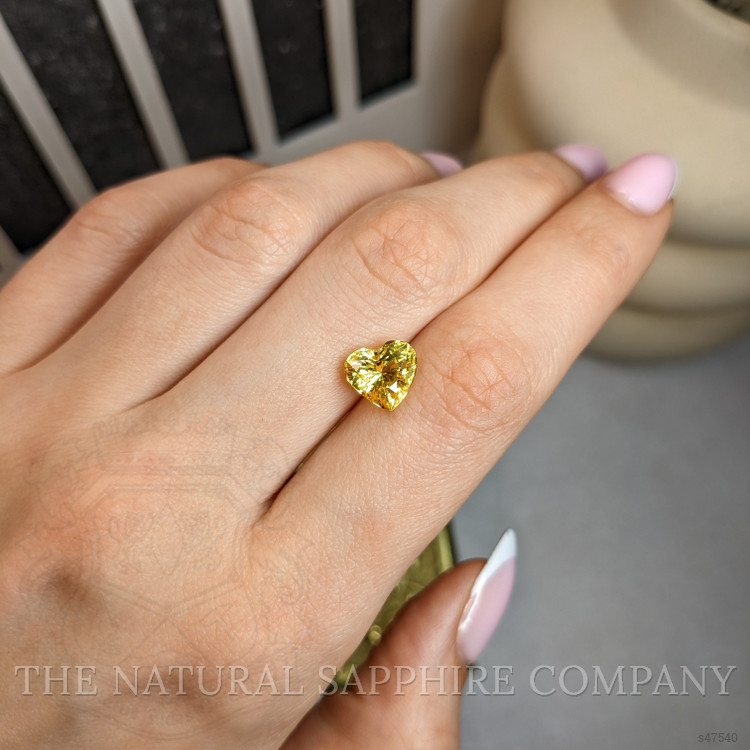 3.73 Ct. Yellow Sapphire from Ceylon (Sri Lanka)