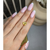 3.73 Ct. Yellow Sapphire from Ceylon (Sri Lanka) Life Style