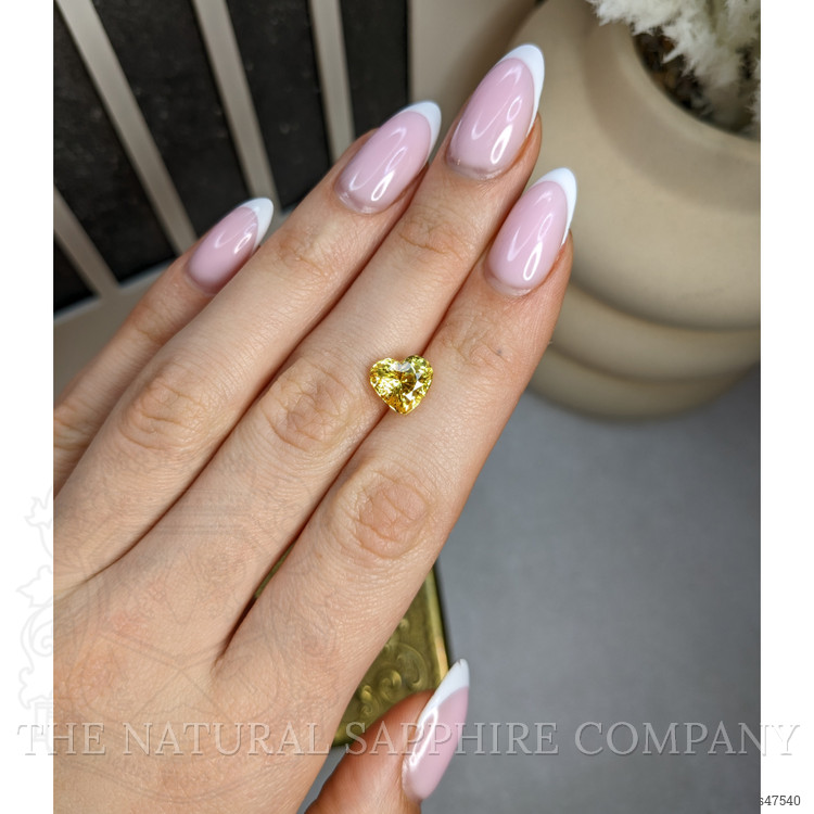 3.73 Ct. Yellow Sapphire from Ceylon (Sri Lanka)