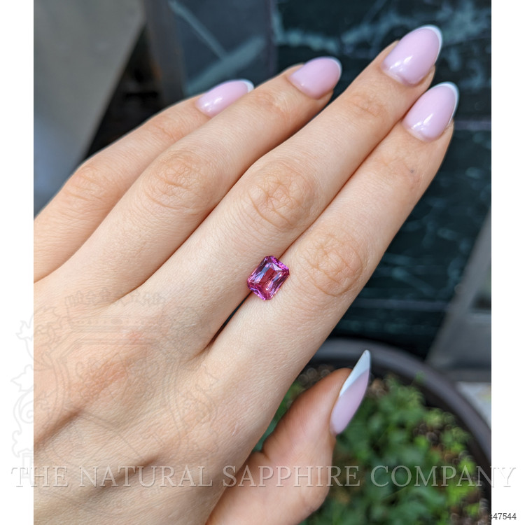 2.27 Ct. Purplish Pink Sapphire from Ceylon (Sri Lanka)