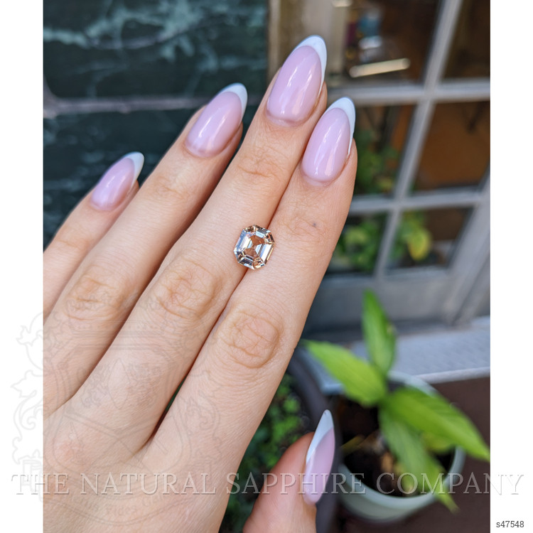 3.02 Ct. Peach Sapphire from Ceylon (Sri Lanka)
