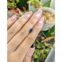 1.92 Ct. Blue Sapphire from Ceylon (Sri Lanka) Life Style