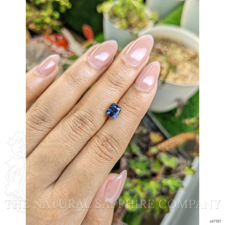 1.92 Ct. Blue Sapphire from Ceylon (Sri Lanka)