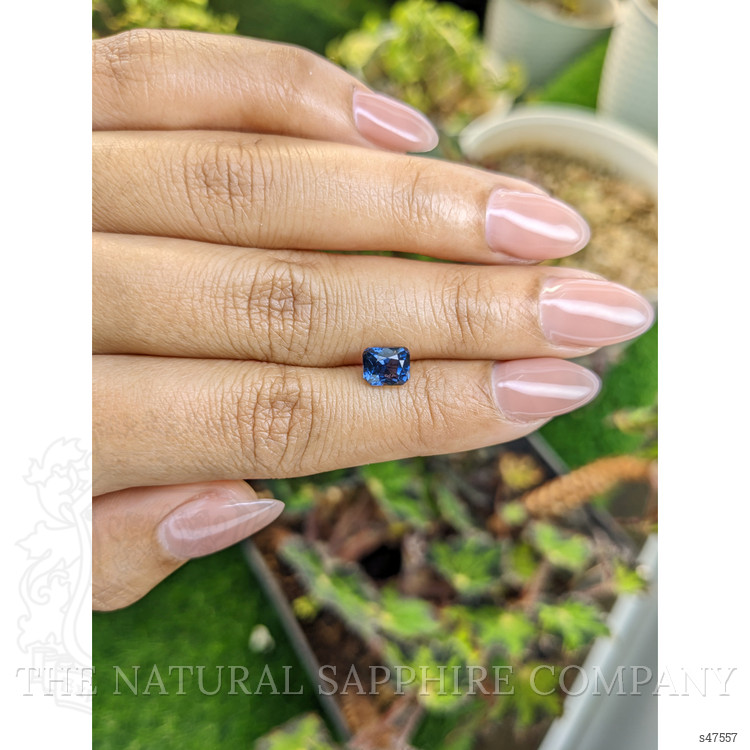 1.92 Ct. Blue Sapphire from Ceylon (Sri Lanka)
