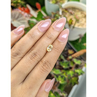 1.29 Ct. Yellow Sapphire from Ceylon (Sri Lanka) Life Style