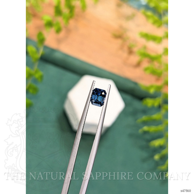 1.55 Ct. Purplish Blue Sapphire from Madagascar