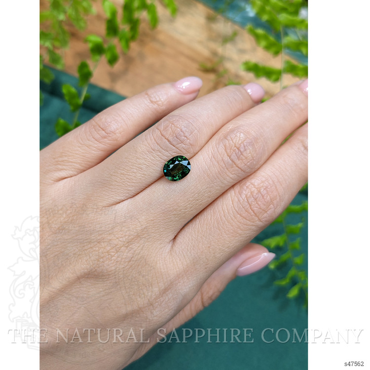 1.80 Ct. Bluish Green Sapphire from Madagascar